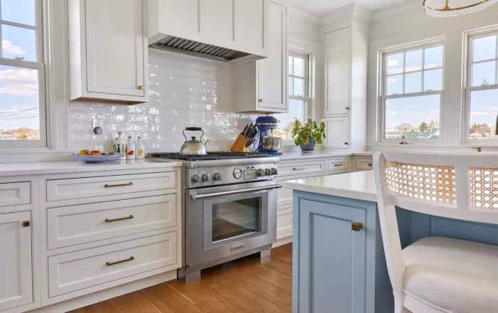 Comparison of modern and traditional custom kitchen cabinet doors by StoneHill Cabinetry