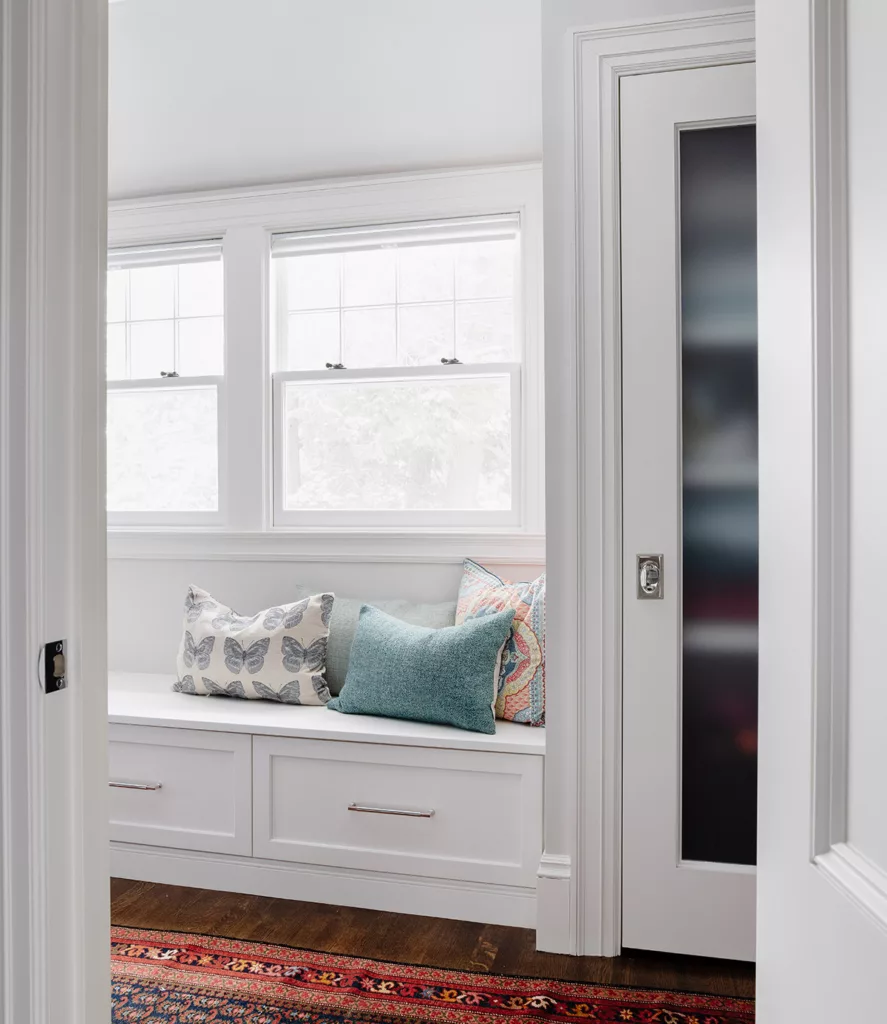 White Cabinets with shaker doors