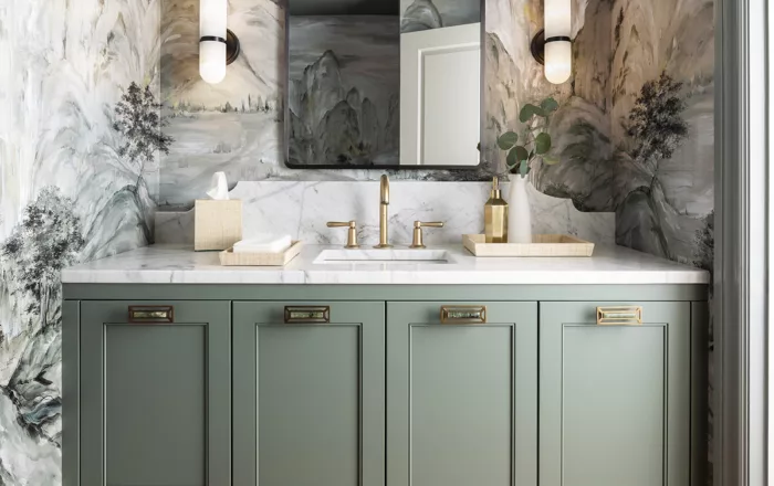 Custom bathroom vanity