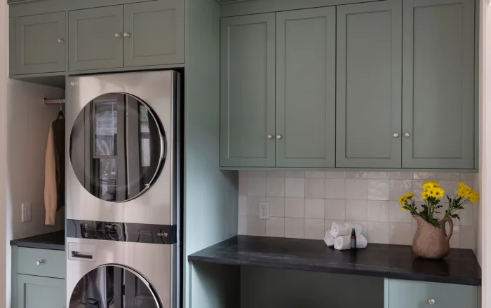 Laundry cabinets