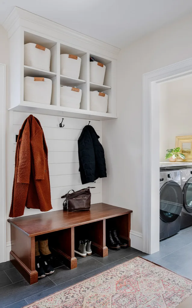 Mudroom cabinets