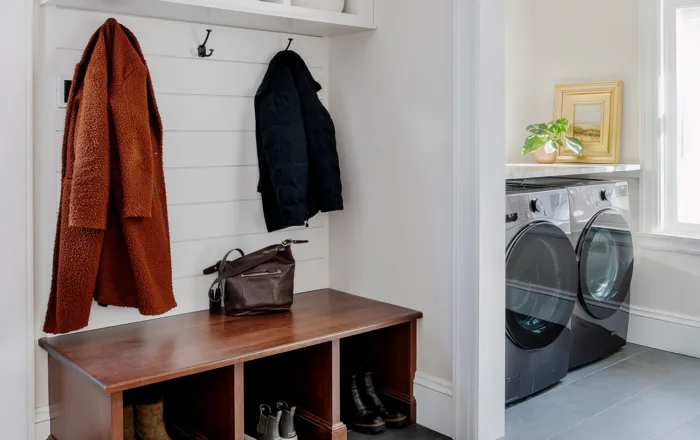 Mudroom cabinets