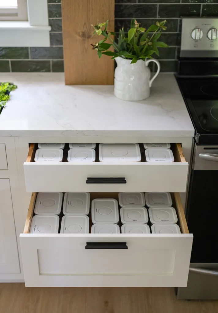 Custom cabinet drawers