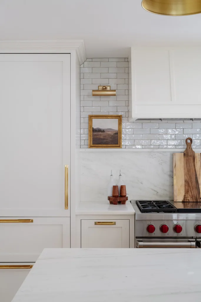 closeup of custom cabinets