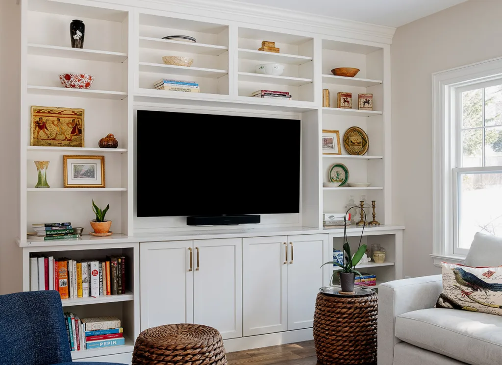 Custom built-in TV cabinets
