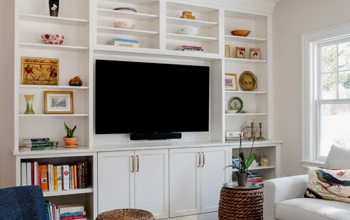 Custom built-in TV cabinets