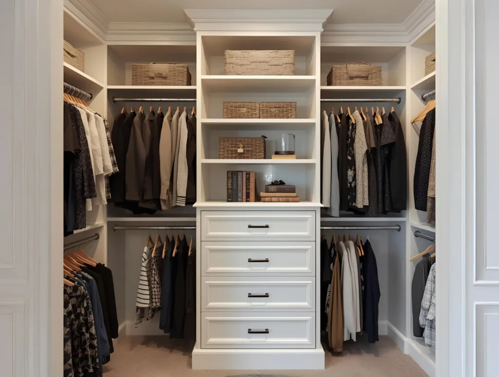 Closet shelving