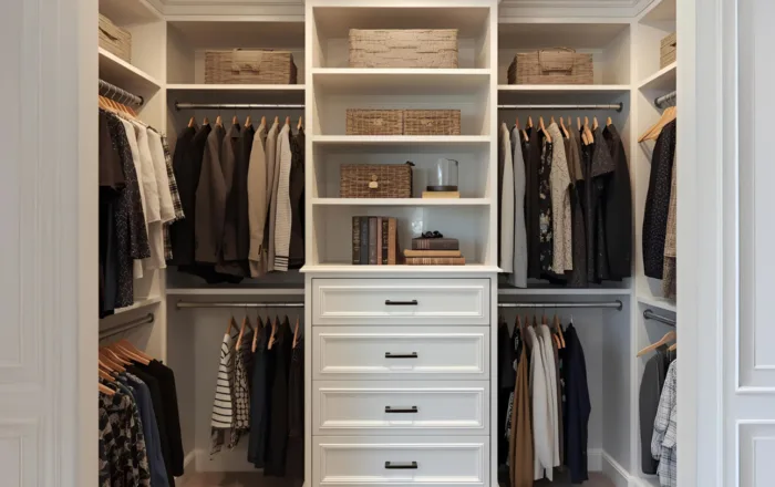 Closet shelving