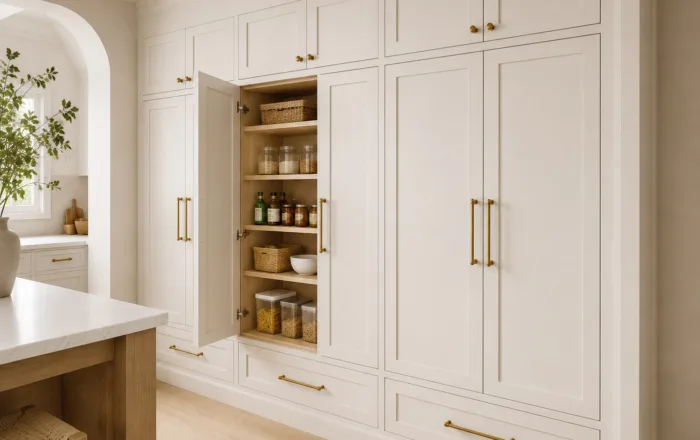 Pantry cabinets