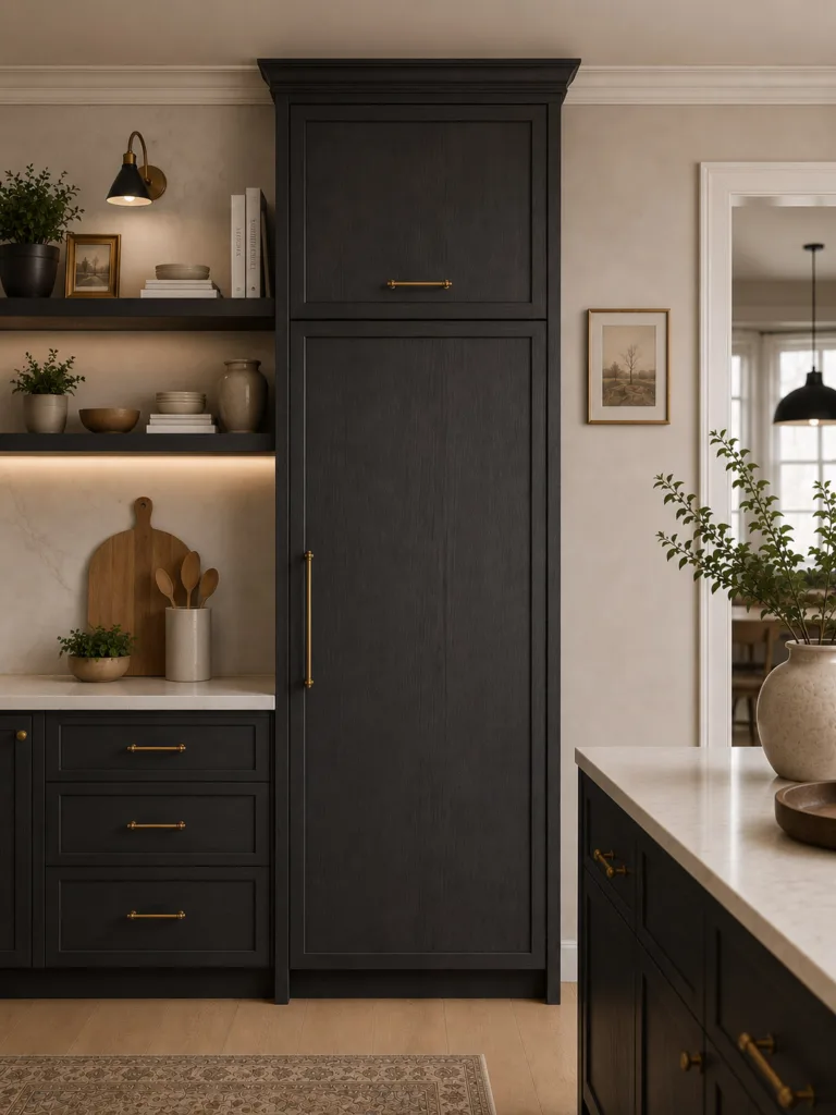 Built in kitchen cabinets